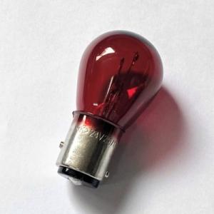 自動車用白熱バルブ ダブル球 S25 BAY15d 24V 25/10W レッド 1個単位販売ページ...