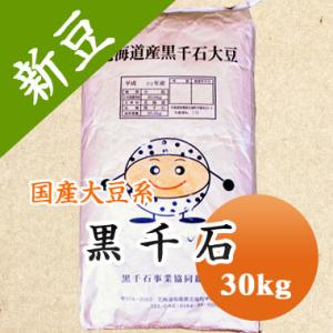 納豆用 大豆 黒豆 送料無料 黒千石大豆 北海道産  極小黒豆 令和５年産 30kg 業務用
