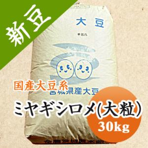 大豆 里のほほえみ 山形県産 大粒大豆 令和7年産 20kg 業務用 : 豆平