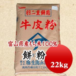 餅粉 もち粉 求肥粉 牛皮粉 送料無料 国産もち米使用 業務用 22kg｜mamehei