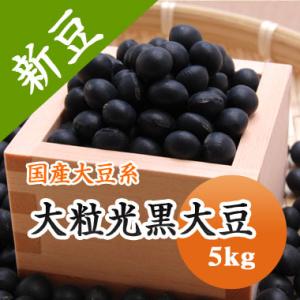 黒豆 大粒黒豆 送料無料 北海道産 令和５年産 5kg 業務用