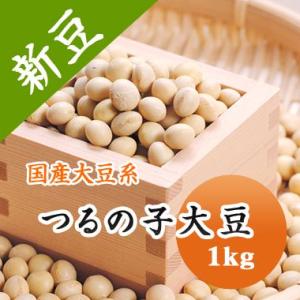 豆 大豆 つるの子大豆 北海道産 大粒 令和７年産 1kg
