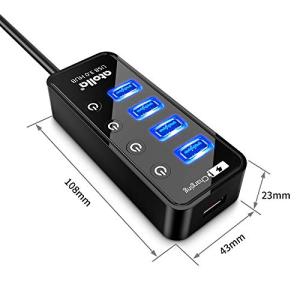USB3.0ハブ 電源付き atolla 4ポ...の詳細画像5