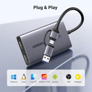 UGREEN 2K@30Hz HDMI キャプ...の詳細画像5