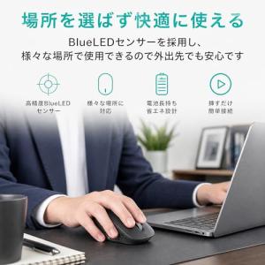 ワイヤレスマウス bluetooth 5.2 ...の詳細画像5