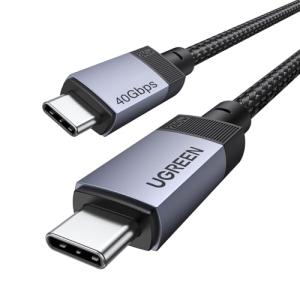Thunderbolt 4/USB 4ケーブル (2.0m) アクティブ 40Gb/s, 100W, 20V