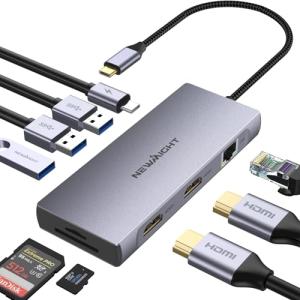 USB C ハブ 9-in-1 HDMI 4Kアダプタ