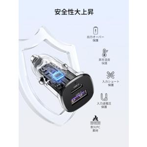 UGREEN USB C カーチャージャー 2...の詳細画像3