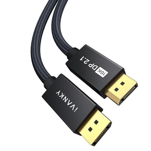 iVANKY 80Gbps 16K DPケーブル Displayport ケーブル 2.1規格【ゲー...