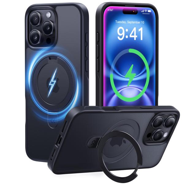 【2024必見！4in1多機能満載】CASEKOO iPhone16 Pro 用 ケース 米軍MIL...