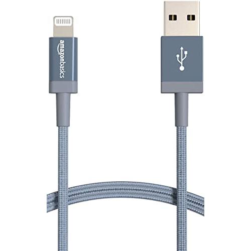 Amazonベーシック USB-A -ライトニングケーブル ナイロン iPhone充電 Apple ...