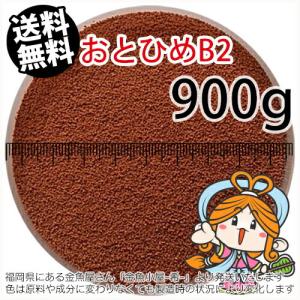 沈降性(沈下性)日清丸紅飼料おとひめB2(0.36〜0.62mm)900g小分け品(メール便／金魚小屋-希-福岡／3日)1kgから規格変更※開封アルミパウチ入り