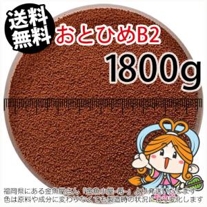 沈降性(沈下性)日清丸紅飼料おとひめB2(0.36〜0.62mm)1800g小分け品(メール便／金魚小屋-希-福岡／3日)2kgから規格変更※開封アルミパウチ１枚入り