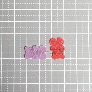 デコパーツ グミ風 グミベア ザラメ 12*1...の詳細画像1