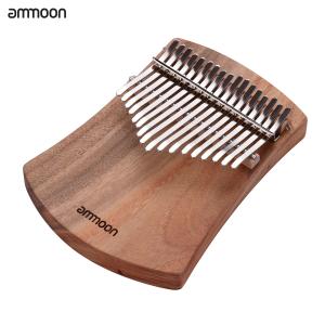 カリンバ ammoon 17キー 楽器 楽譜 ハンマー 初心者 AM-17CY