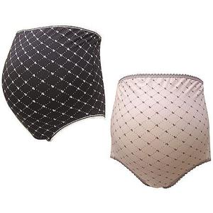 【メール便送料無料】プードル柄ベア天竺 マタニティショーツ <br>マタニティ ショーツ/妊婦ショーツ/産前/マタニティー/妊娠/