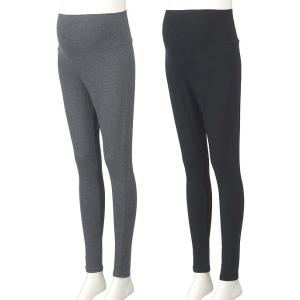 メール便送料無料 らくちんパンツ10分丈 レギンス タイプ 産前 産後 犬印本舗 224-8301 ...