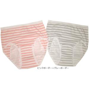 【メール便送料無料】2枚組 産褥ショーツ 前開...の詳細画像2
