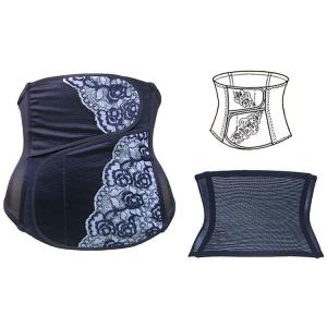 【メール便送料無料】２段式クロスマジックウエストニッパー<br>産後 インナー/INNER/補正下着/補整下着/矯正下着/