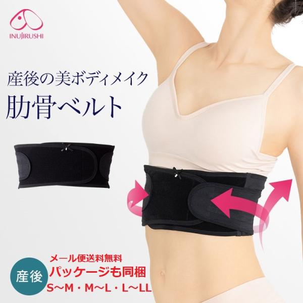 犬印本舗 美ボディメイク 肋骨ベルト N2700 M〜L L〜LL 産後 メール便送料無料 パッケー...