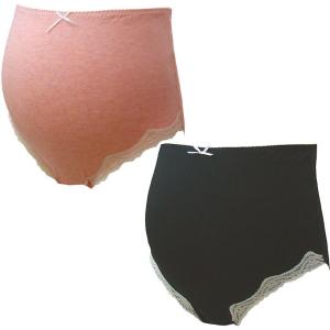 前足口ストレッチレース マタニティショーツ  犬印本舗/妊婦