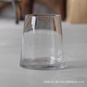 ボヘミアングラス 500PKカット 花瓶（フラワーベース） : コリーネ