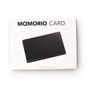 MAMORIO CARD Black ワイヤレス充電器同梱版｜MAMORIO公式ストア Yahoo!店