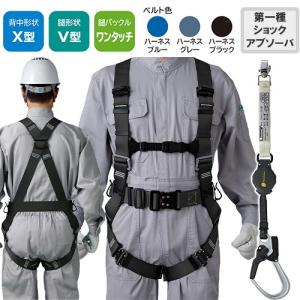 安全帯 フルハーネス ランヤード セット 墜落制止用器具 タニザワ ST