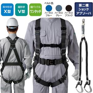 タニザワの墜落制止用器具 安全帯 フルハーネス ランヤード セット 墜落制止用器具 タニザワ ST