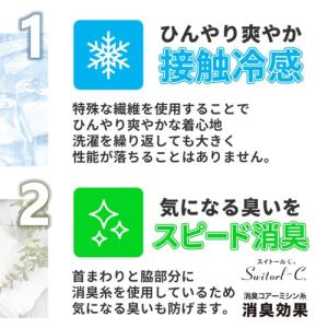 インナーシャツ メンズ コンプレッション 夏用...の詳細画像3