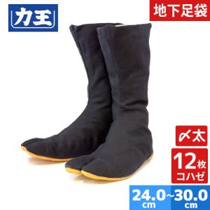 地下足袋 力王 ファイター 〆太12枚コハゼ F12W こはぜタイプ