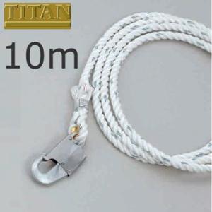 安全ブロック セーフティブロック 有効長さ 10m ワイヤーロープ式 台付