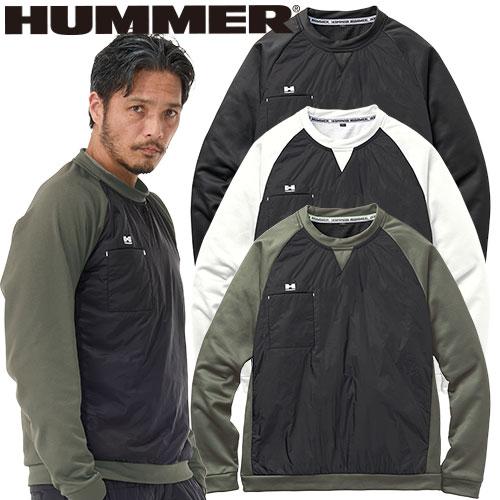 トレーナー 長袖 HUMMER ハマー  レヴスキングインサレーションピステ 49551  防風 保...