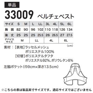 ペルチェ 冷却ベスト 33008 最新 202...の詳細画像1