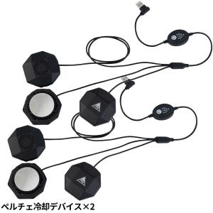 ペルチェベスト 冷却作業着 ジーベック XEB...の詳細画像5