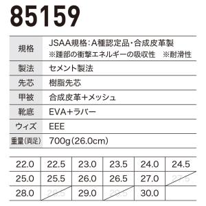 安全靴 ハイカット ジーベック XEBEC プ...の詳細画像1