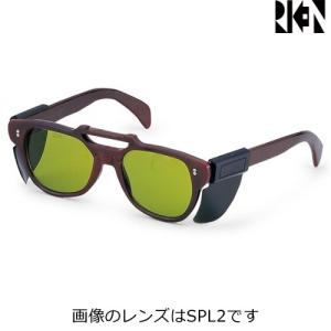 遮光メガネ 理研オプテック バーナーワーク用メガネ エアバーナー用