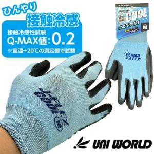 手袋 作業 背抜き手袋 接触冷感 ジェイフレックス