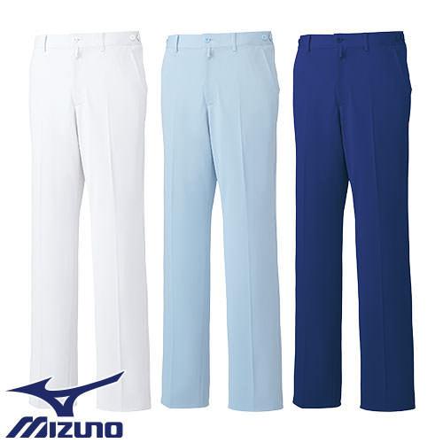 パンツ MZ-0071 白衣 ズボン ミズノ MIZUNO メンズ 白パンツ 医療 人気 ユニフォー...