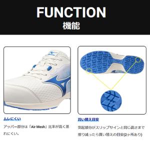 安全靴 ミズノ 新作 MIZUNO ALMIG...の詳細画像4