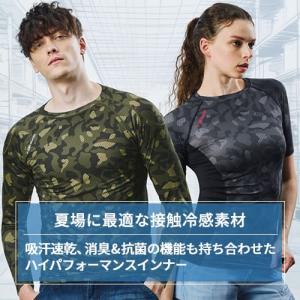 冷感インナー 長袖 メンズ 75124 ゴルフ...の詳細画像2