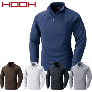 村上被服 鳳皇 HOOH 裏フリースジップアップシャツ 232