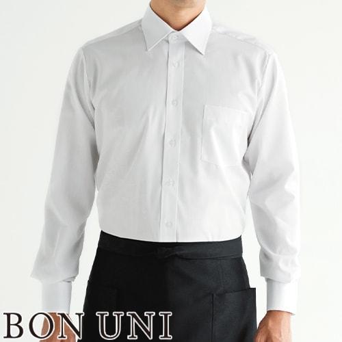 シャツ ワイシャツ レギュラーカラー ボンユニ BONUNI ボストン 長袖シャツ(首回り46-50...