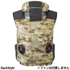 【即納】日傘遮熱フーディーベスト (ファン無し...の詳細画像2