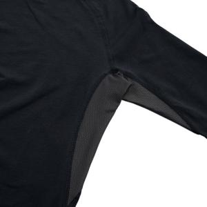 夏用インナー 長袖 シンメン クールタッチコッ...の詳細画像3