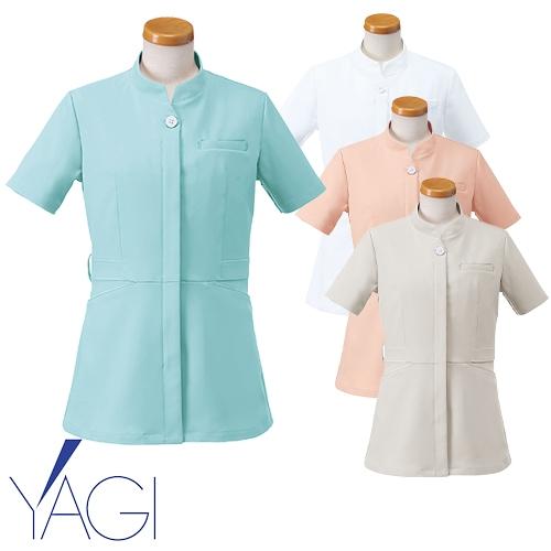 ジャケット 白衣 ケーシー R8140 医療 リゼルヴァ RISERVA レディース 半袖 看護師 ...