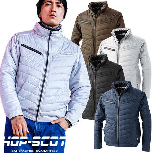 防寒ジャンパー CUC 中国産業 HOP-SCOT 超軽ソロナ・シレー裏アルミブルゾン 5.3oz ...