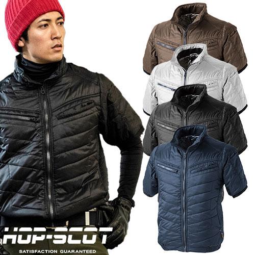 防寒ジャンパー CUC 中国産業 HOP-SCOT 超軽ソロナ・シレー裏アルミ半袖ブルゾン 9247...