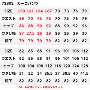 作業着 デニム 上下セット 自重堂 Z-DRA...の詳細画像2