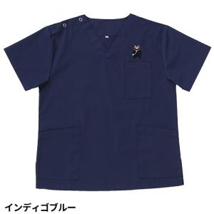 男女兼用スクラブ 白衣 医療 ディーフェイズ ...の詳細画像3